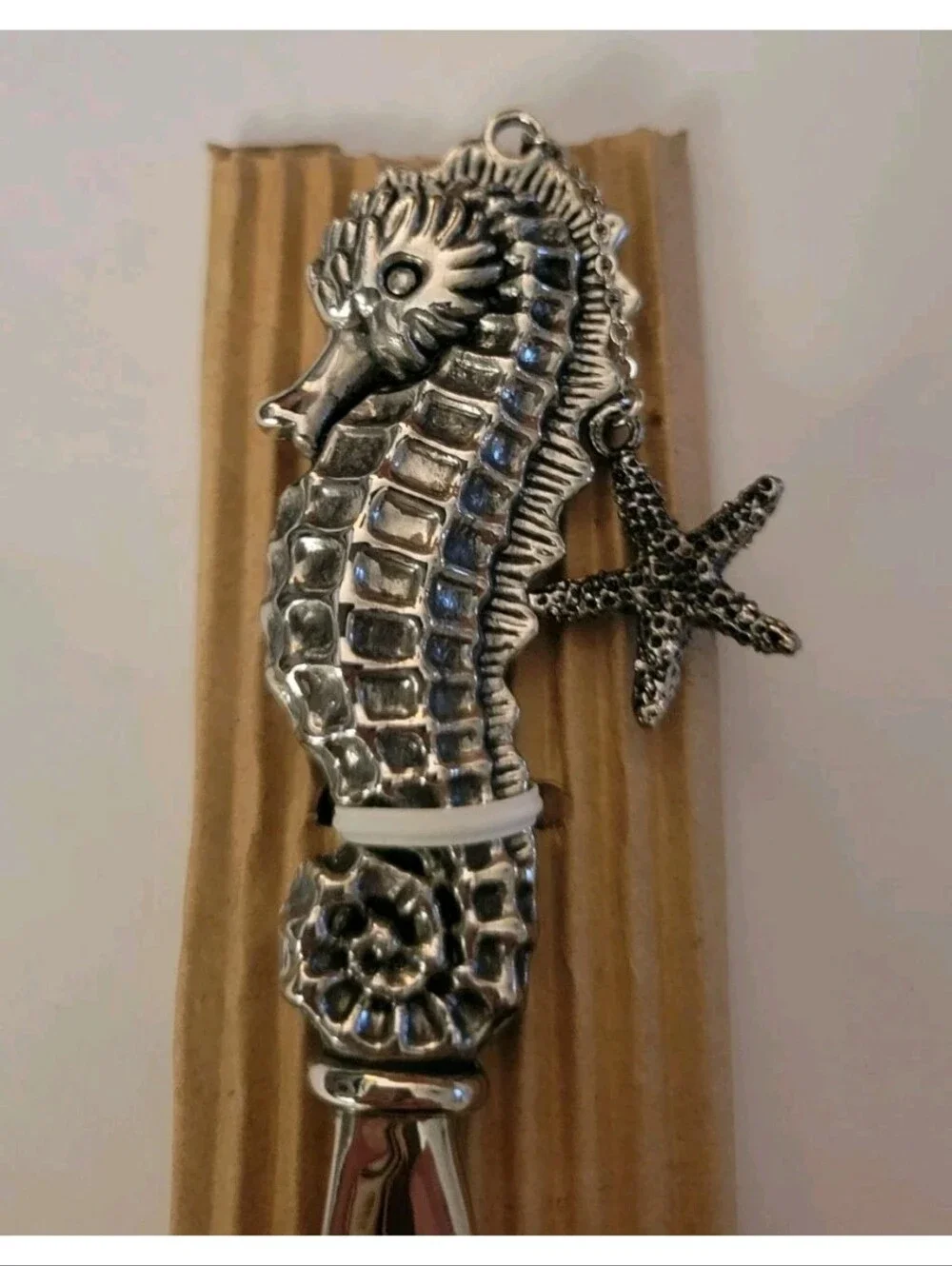 Mud Pie Coastal Spreader Knife Charcuterie Starfish Charm Sea Life Replacement
